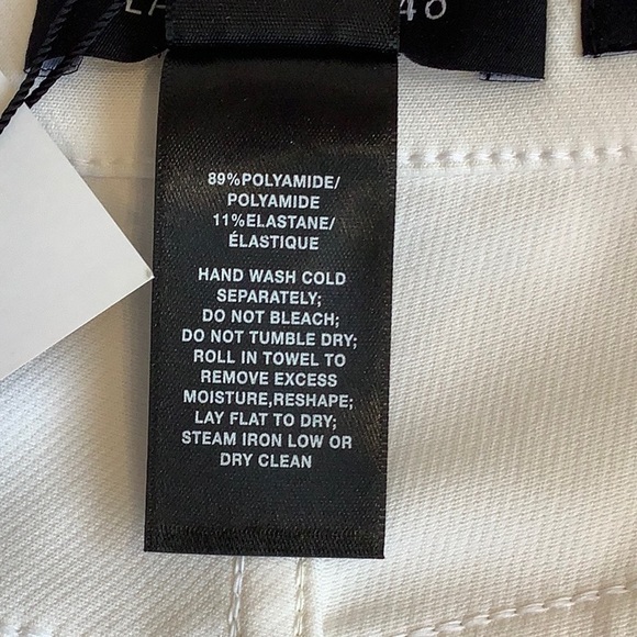 Lafayette 148 New York White Mercer Pants - Picture 8 of 12